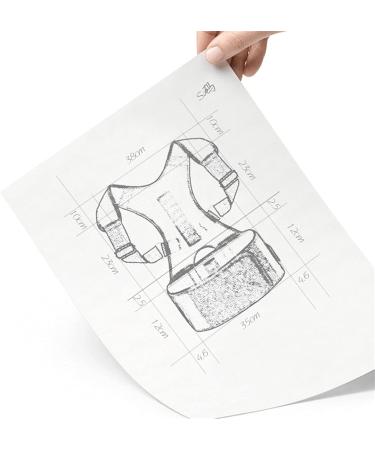 Posture Corrector for Women and Men Back Support Belt Lumbar Brace Shoulder Support Compression Vest for Clavicle to Support Spine Lumbar Neck Shoulder (Size : X-Large) (Small) (X) - Buy Online on GoSupps.com