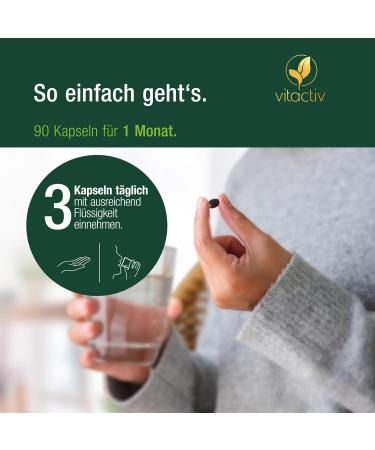Vitaciv Egyptian Black Cumin Oil Capsules - Cold-Pressed with Folic Acid Vitamin E & Biotin - Supports Blood Sugar & Formation - 90 Softgel Capsules - Buy Online on GoSupps.com