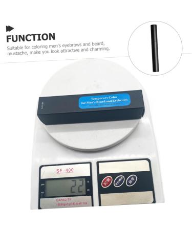 DEARMAMY Mens Temporary Beard And Eyebrow Dye Deep Brown Color Compact Lightweight Easy to Apply Suitable for Travel Outdoors Skin - Buy Online on GoSupps.com