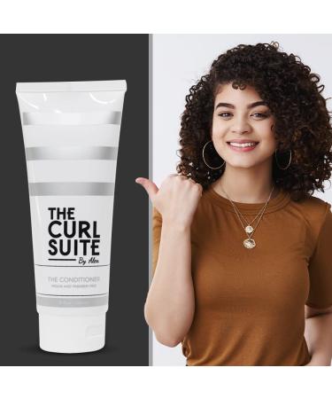 Curly Hair Conditioner with Goji Berry & Red Wine | Sulfate-Free Anti-Frizz & Hydration (8 OZ - Buy Online on GoSupps.com