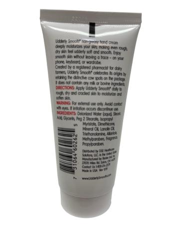 Udderly Smooth Travel Size Hand Cream Bundle - (2) 2 oz Tubes & Tips Card | Soothing Moisturizer for All Skin Types - Buy Online on GoSupps.com