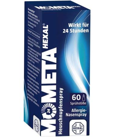 MometaHEXAL Hay Fever Spray - Top Allergy Nasal Spray (60 Sprays) | Blue Power Allergy Relief - Buy Online on GoSupps.com