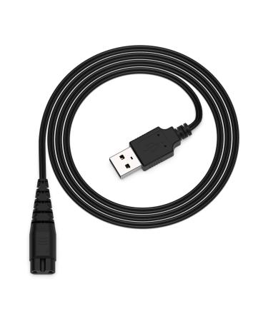 MJXYXCDH 5W 5V USB A charger cable Suitable for Hatzker Cordless Hair Trimmer Pro Hair Clippers Hairschneider Bartschneider RFC 588 RFC 692 Razor replacement charging cable power supply - Buy Online on GoSupps.com