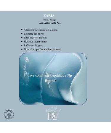 IRIY Natural Anti-Aging Cream - Global Care - Peptides and Hyaluronic Acid - Deep Hydration Wrinkle Reduction Skin Improvement - Sensitive and Mature Skin - 50ml - Buy Online on GoSupps.com