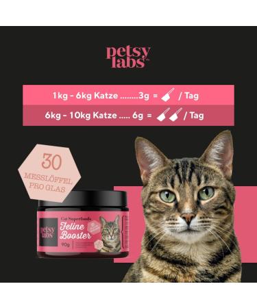 Feline Booster - Nutritional Supplements for Cats | Joint Mobility Digestion & Skin Health | 270g - Buy Online on GoSupps.com