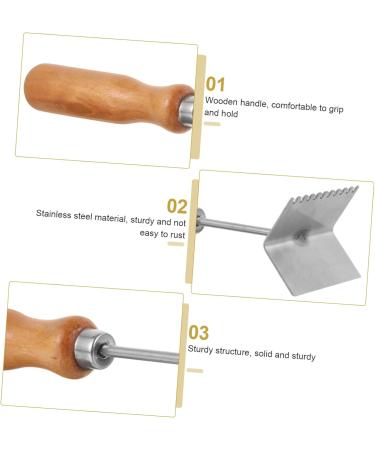 Mipcase 2pcs King Partition Cleaning Shovel Household Beekeeping Shovel Beekeeper Hive Tool Cleaner Beehive 21x6.2cmx2pcs As Shownx2pcs - Buy Online on GoSupps.com