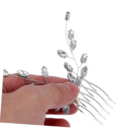Mikinona Small Side Comb Bride Hair Side Comb Wedding Hair Side Comb Wedding Bride Hair Comb Bridal Hair Comb Bridal Rhinestone Hair Comb Rhinestones Zinc Alloy Grab The Drill - Buy Online on GoSupps.com