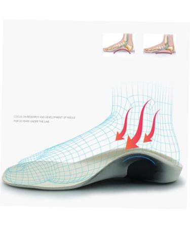 FRCOLOR Orthotic Inserts - 2 Pairs Arch Support Insoles for Maximum Comfort | International Shipping Available - Buy Online on GoSupps.com