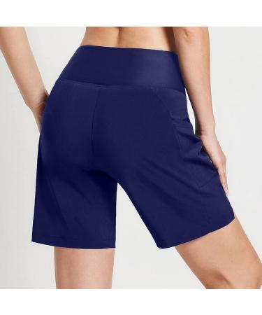 Women's High Waist Swimming Shorts | Plus Size Beach Skirt | Casual Bathing Shorts for Marine Wear - Buy Online on GoSupps.com