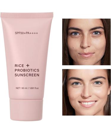 Facial Sunscreen - Facial Sunscreen Moisturizer | 50 ml Lightweight Sunscreen for Sports Travel Outdoor Activities Skin Care - Buy Online on GoSupps.com