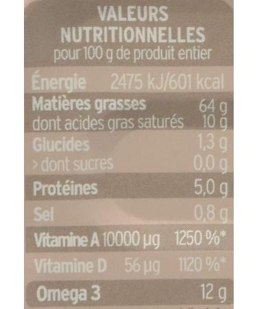Phare d'Eckm l Foie de Morue Fum au Bois de H tre Bio 121 g - Buy Online on GoSupps.com