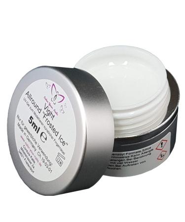 Vight Allround Frosted Ice - Premium French Gel Made in Germany | Stunning Ice Effect 5ml for Perfect Nail Art - Buy Online on GoSupps.com