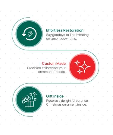 Do-it-Yourself Screwdriver & Battery Replacement Kit for Hallmark Keepsake Ornaments | 18 LR41 18 LR44 | Bonus Christmas Ornaments QSB6066 - Buy Online on GoSupps.com