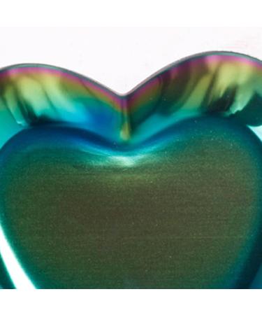 Bodhi2000 Stainless Steel Heart Shape Nail Art Plate - Nail Polish Palette & Manicure Tool | International Shipping - Buy Online on GoSupps.com
