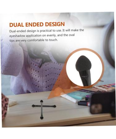 Mipcase 25 Pcs Double Ended Eye Shadow Stick Sponges Makeup Sponge Eyeshadow Dual-side Eyeshadow Set - Buy Online on GoSupps.com