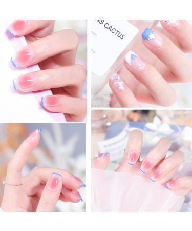 Nail Stamp Silicone French - Double-Headed Manicure Kit for Stunning Nail Art | Home Studio Essential - Buy Online on GoSupps.com