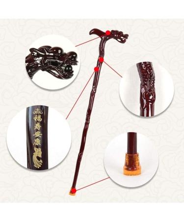 Old Man Walking Stick Wood Faucet Walking Stick Non-Slip Walking Stick Wooden Cane Elderly Crutch Gift Elegant - Buy Online on GoSupps.com
