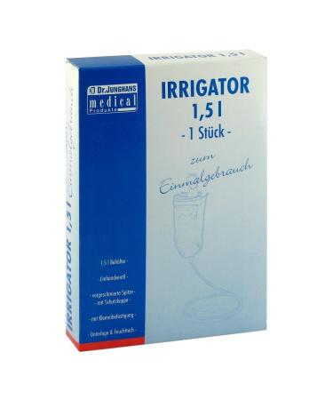 IRRIGATOR COMPLETE 1.5 l for single use with base 1 pc.