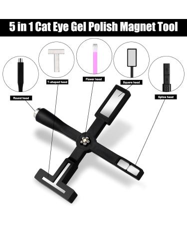 11 Pcs Cat Eye Gel Nail Polish Set - Magnetic Nail Art Accessories for Stunning Designs - Buy Online on GoSupps.com