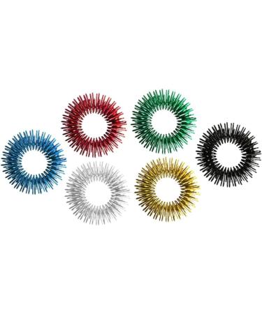 Magiclulu 18 STK Mini Massage Device - Acupressure Finger Ring & Roller Toys for Kids | Stress Reduction & Relaxation - Buy Online on GoSupps.com