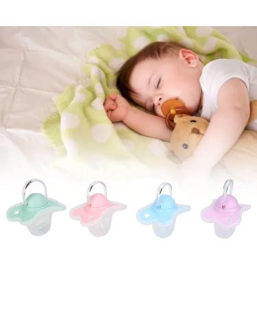 Orthodontic Pacifier 4 Pack | Natural Rubber Newborn Essentials | Baby Comfort & Calm - Buy Online on GoSupps.com