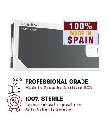 L-Carnitine Body Serum Ampoule - Contouring Cosmetic Serum - 10 x 5ml Ampoules Institute BCN Made in Spain - Buy Online on GoSupps.com
