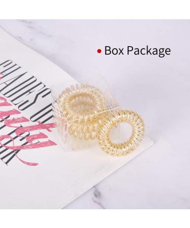 EZbobble 12 Pack Spiral Hair Ties - Telephone Cord Ponytail Holders for Girls & Women (Color Combination 3) | Best International Shipping - Buy Online on GoSupps.com