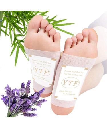 Detox Foot Pads Natural Ginger Powder Foot Patch for Removing Impurities Relieve Stress Improve Sleep Natural Bamboo Vinegar Ginger Foot Pads (30 Pads) Deep Cleansing Detoxifying Foot Pads