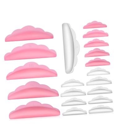 Healeved 20 Pairs Eyelash Aid Eyelash Pads Makeup Tools Lash Lift Eyelash Perming Pad Eyelash Perming Curler