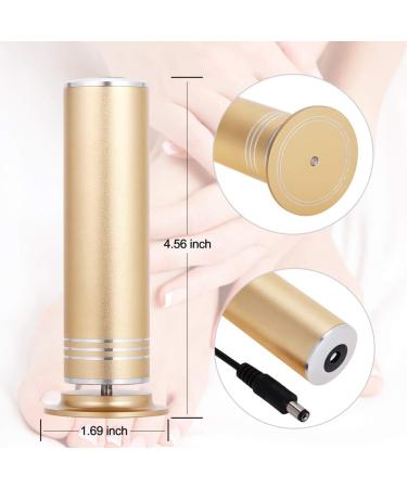 Professional Adjustable Speed Electrical Corneal Remover - Gold Foot Care Tool with 60s Replacement Pad for Smooth Feet - Buy Online on GoSupps.com