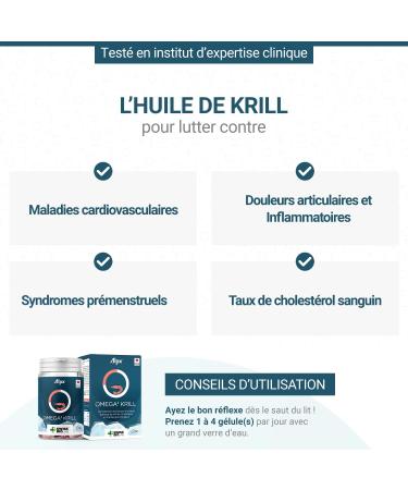 ALPX - Om ga 3 Krill - Compl ment Alimentaire Base d'Huile de Krill - 60 Capsules - Fait en Suisse - Buy Online on GoSupps.com