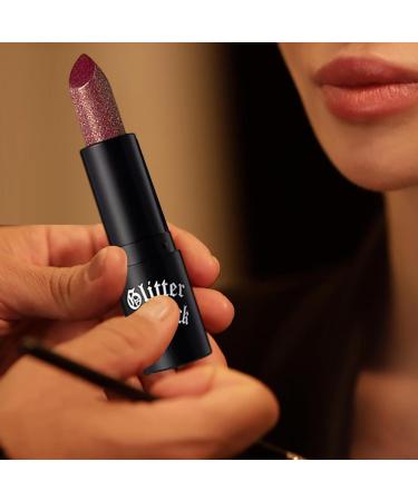  Yaztauho Glitter Lip Gloss - Glitter Lip Gloss | Water and Smudge Resistant - 6 Glitter Lipsticks for Women - Ideal for Day Parties Travel Dates - Buy Online on GoSupps.com