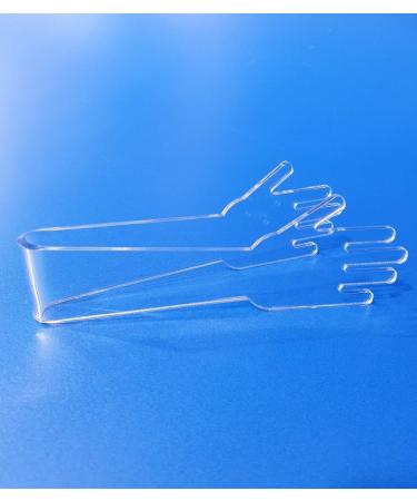 Set of 20 pcs. Methacrylate tweezers for sweets (transparent)