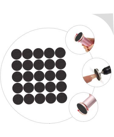 FOMIYES 5pcs 1 Exfoliating Slices Dead Pedicure Polishing Removers Pads Art Efficient Nail Grinding 3.5x3.5cmx5pcs Blackx5pcs - Buy Online on GoSupps.com