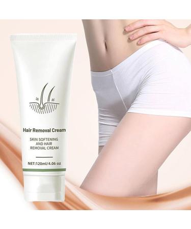 Hair Removal Cream for Women - 120ml Gentle and Moisturizing Hair Removal Cream - Soothing Lotion for Body Face Legs Underarms - Family Use - Buy Online on GoSupps.com