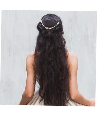 Beaupretty 1Pc hair comb womens headbands Hair Side Combs Blush Bridal Hair Clip crystal wedding comb wedding decorations Women Headdress Flower bride Alloy Accessories European and American - Buy Online on GoSupps.com