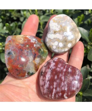 Specimen 3pc Natural Quartz Stone Crystal Heart Home DecorationStone Stone Crystal Reiki - Buy Online on GoSupps.com