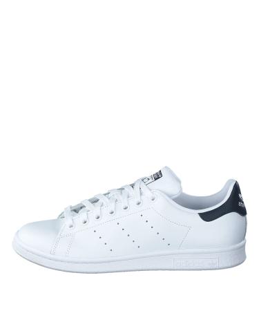 adidas Unisex Stan Smith M20325 Basketball Shoes 36 2/3 EU White Core White Blaess Blaess Blefon