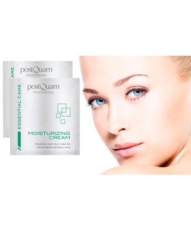 postQuam Professional Moisturizing Cream for Oily Skin | 20 Sample Envelopes | Hydrating Skin Care with Hyaluronic Acid & Vitamin C | Spanish Beauty | Cell Renewal & Softness for All Skin Types - Buy Online on GoSupps.com