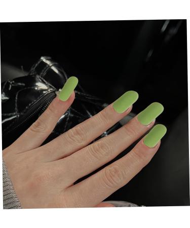 HAPINARY 12 Sets Fake Nails Women Fake Nail Tips Nail Charms Manicure Supplies Manicure False Nail Fake Fingernails Nail Patches False Nail for Women Frosted Nail Supplies 3d Sticker - Buy Online on GoSupps.com