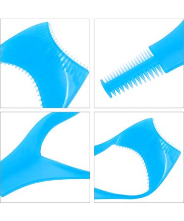 WLLHYF Mascara Shield Guard | Makeup Lash Comb Separator | Eyelash Applicator Tool for Women (Blue Pink Rose) - Buy Online on GoSupps.com