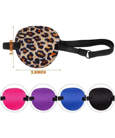 Pirate Eye Patches - 5 Pack Single Eye Masks for Sleep - Adjustable Strap - Adults & Kids - Buy Online on GoSupps.com