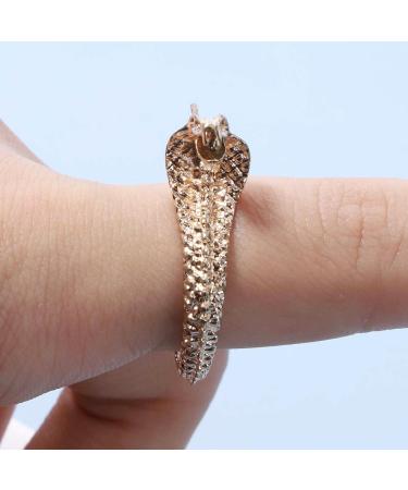 Vintage Gold Snake Stud Earrings | Dangle Punk Serpent Jewelry for Women & Girls - Perfect Gift - Buy Online on GoSupps.com
