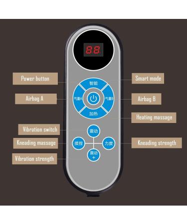 Nourn Waist & Buttocks Massage Device - Back Massage Seat Cushion for Postpartum Hip Lift & Household Relaxation - Buy Online on GoSupps.com