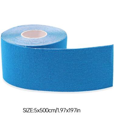 Buy Kinesiology Tape - Muscle Support Elastic & Breathable for Knee Pain Relief - Blue | International Shipping - Buy Online on GoSupps.com