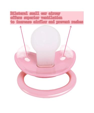 Adult 8.1oz Pink Bottle with Large Pacifier Set - Shop Now! - Buy Online on GoSupps.com