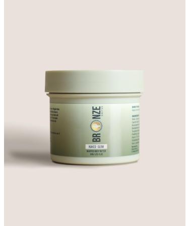 Bronze Cactus Naked Glow Whipped Body Butter for Dry Skin - Hydrating Smoothing Body Butter for Women and Men - Skin Moisturizer for Smooth and Glowing Skin - with Papaya Scent
