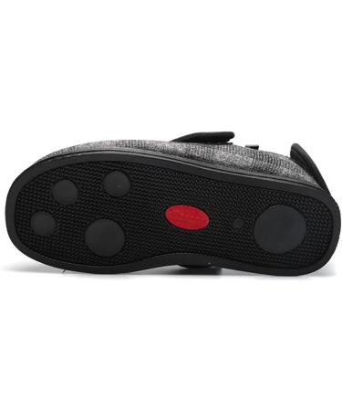 ZHENSI Extra Wide Cotton Slippers for Women - Adjustable Swollen Feet Diabetic Walking Shoes - Non-Slip & Warm - Size 6B - Buy Online on GoSupps.com