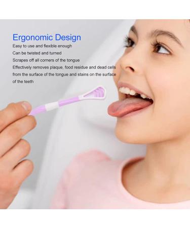 Buy 8pcs Tongue Scraper Toothbrush - Effective Oral Cleaning Prevents Vomiting | International Shipping - Buy Online on GoSupps.com