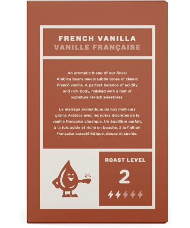 My Little Brew - French Vanilla Flavoured Coffee Single Serve K-cup Pod Compatible with Keurig K-Cup Brewers 24-Count - Buy Online on GoSupps.com